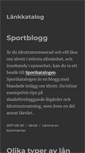 Mobile Screenshot of lankkatalog.namnboken.se